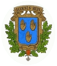 Blason d'Ecoust-Saint-Mein